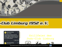 Tablet Screenshot of judo-club-limburg.de